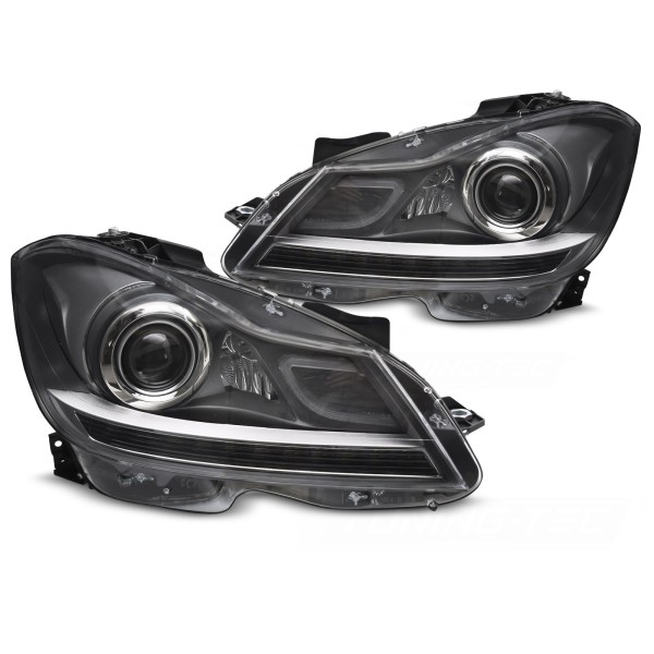 Mercedes W204 2011-2014 - Přední světla XENON LOOK