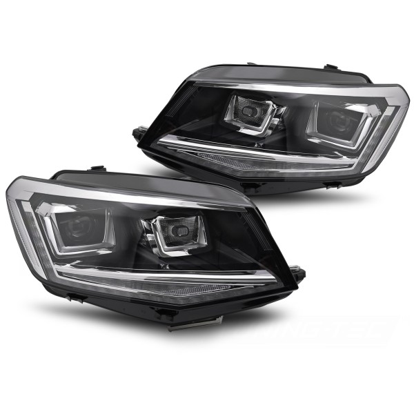 Volkswagen Caddy 2015-2020 - Přední FULL LED světla SEQ DRL