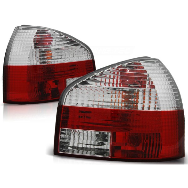 AUDI A3 8L 96-00 - zadní světla červeno bílá