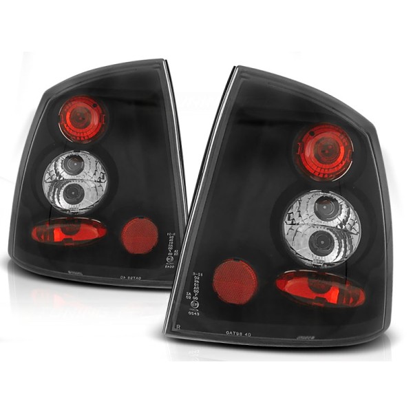 OPEL ASTRA G 97-04 2D/4D - zadní světla černá