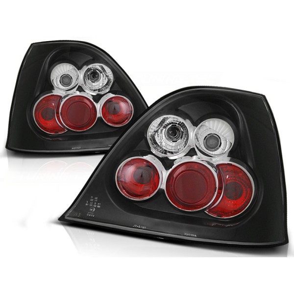 ROVER 200/25 95-05 3D/5D - zadní světla černá