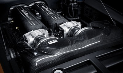 Lamborghini GALLARDO V10 '04- 5000cc except SPYDER - Carbonové komplet sání !!