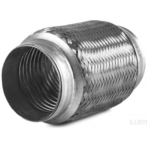 Pružný člen výfuku - vlnovec vnitřní průměr 60 MM / celková délka 115 MM