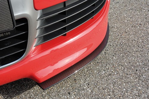 VW EOS - Lipa pod přední spoiler dvoudílná Carbon-Look