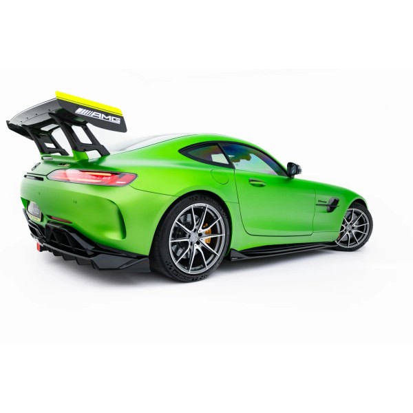 Mercedes AMG GTR C190 Facelift, difuzory pod boční prahy, Maxton Design