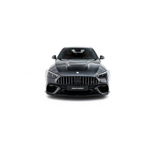 Mercedes C63 AMG W206 2021->, spoiler pod přední nárazník ver.2, Maxton design