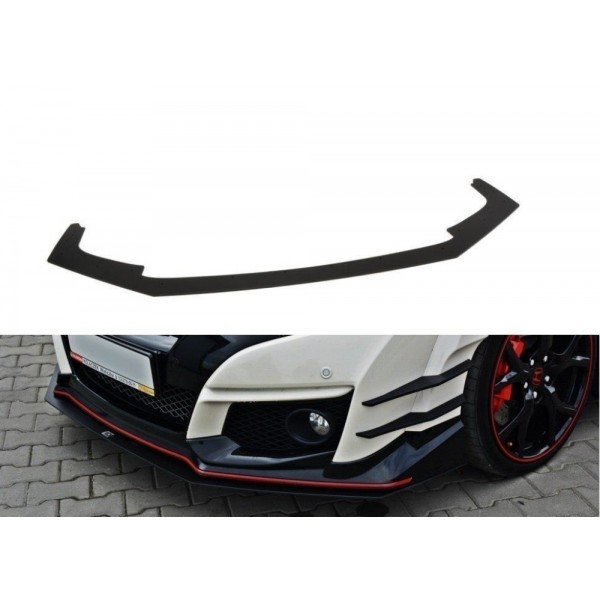 Maxton Design racing splitter V.1 pod originální přední nárazník Honda Civic IX Type R (2015-)