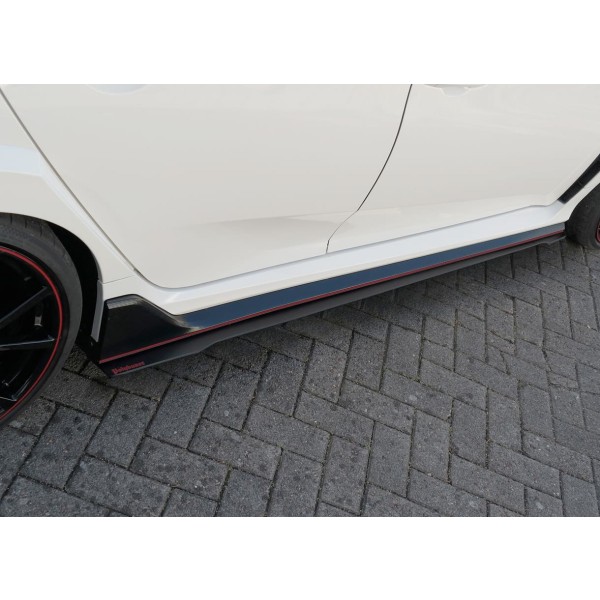 Maxton Design Racing difuzory bočních prahů pro Honda Civic X Type R (2017-)