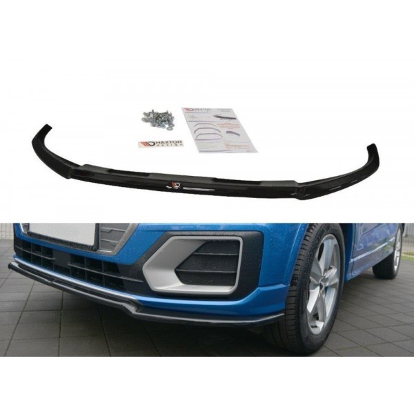 Maxton Design splitter V.1 pod originální přední nárazník Audi Q2