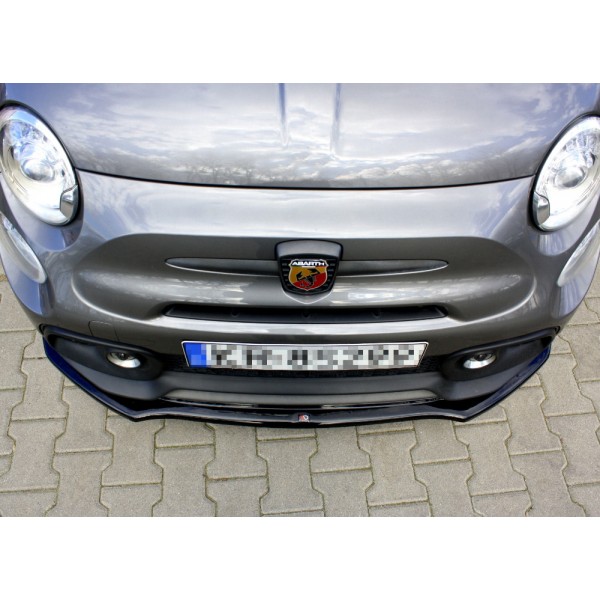 Maxton Design splitter pod originální přední nárazník pro Fiat 500 Abarth facelift