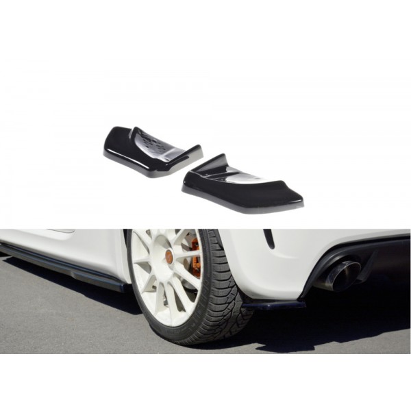 Maxton Design boční splittery zadního nárazníku pro Fiat 500 Abarth (2008-2012)