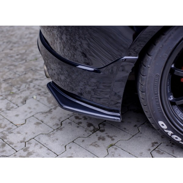 Maxton Design boční splittery zadního nárazníku pro Honda Civic VII (EP3) Type R/S facelift (2004-2006)