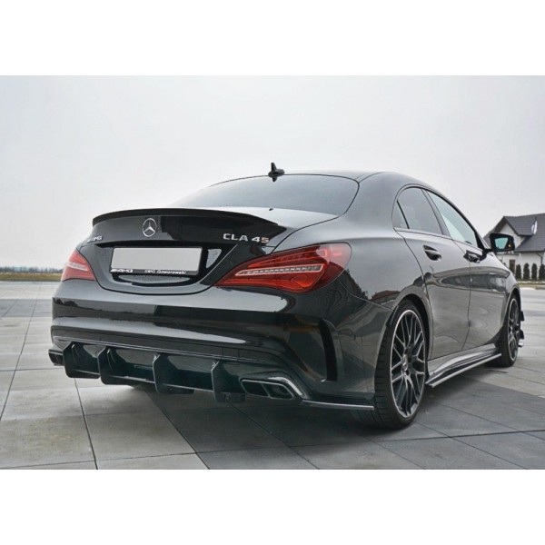 Maxton Design difuzor zadního nárazníku V.1 pro Mercedes-Benz CLA A45 AMG (C117) facelift (2017-)