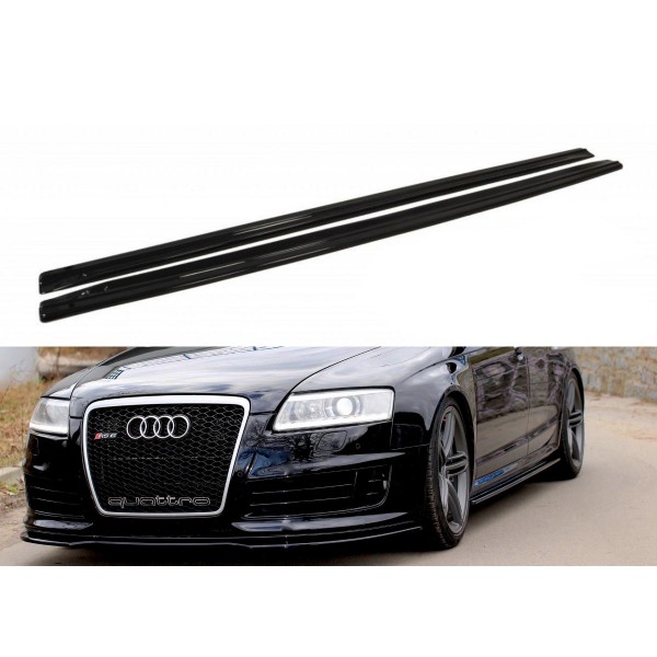 Maxton Design difuzory bočních prahů pro Audi RS6 (C6) 2008-2010