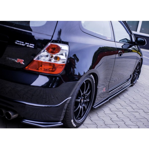 Maxton Design difuzory bočních prahů pro Honda Civic VII (EP3) Type R/S facelift (2004-2006)