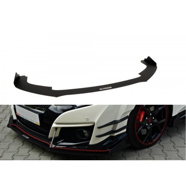 Maxton Design racing splitter V.2 pod originální přední nárazník Honda Civic IX Type R (2015-)