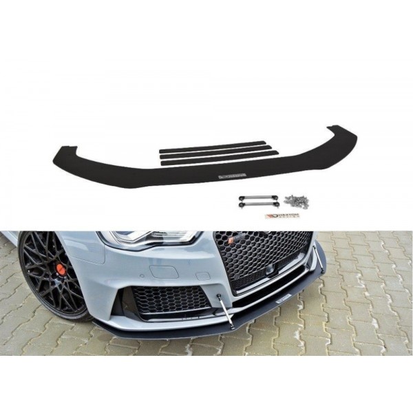 Maxton Design racing splitter pod originální přední nárazník Audi RS3 (8VA) Sportback (2015-)