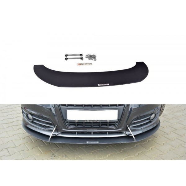 Maxton Design racing splitter pod originální přední nárazník Audi S3 (8P) facelift (2009-2013)