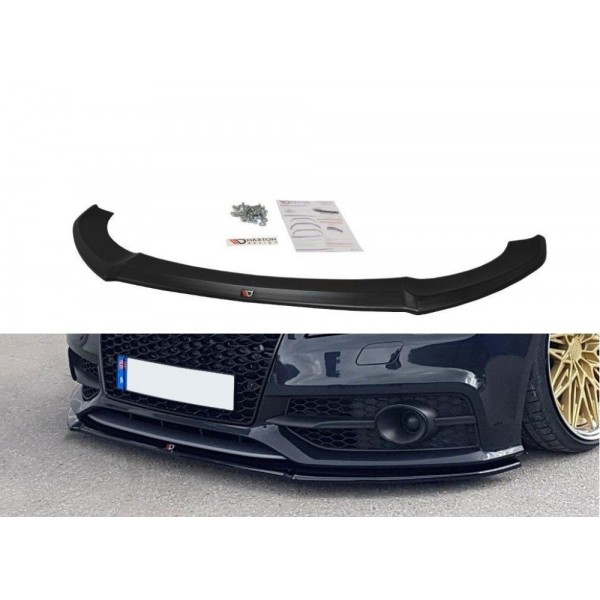 Maxton Design splitter V.1 pod originální přední nárazník Audi A7 S-line (2010-2014)