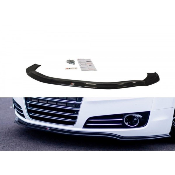 Maxton Design splitter V.1 pod originální přední nárazník Audi A8 (D4) 2009-2013