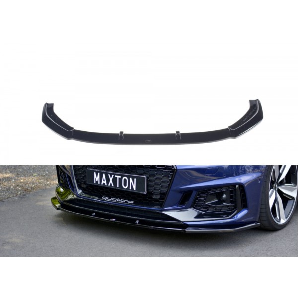 Maxton Design splitter V.1 pod originální přední nárazník Audi RS4 (B9) 2017-