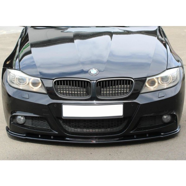 Maxton Design splitter V.1 pod originální přední nárazník BMW 3 (E91) M-packet facelift (2008-2011)