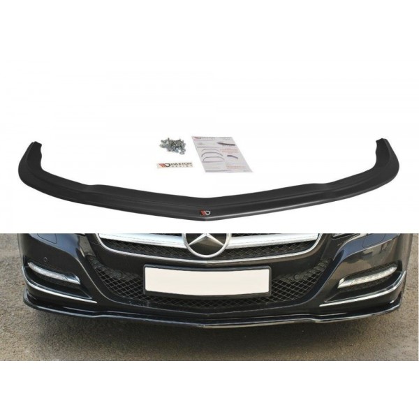 Maxton Design splitter V.1 pod originální přední nárazník pro Mercedes-Benz CLS (C218) 2011-2014