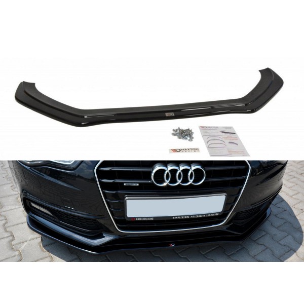 Maxton Design splitter V.2 pod originální přední nárazník Audi A5 S-line facelift (2011-2015)