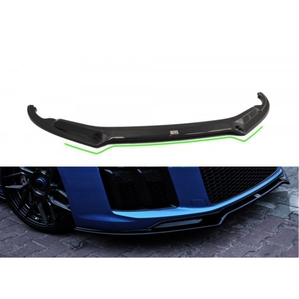 Maxton Design splitter V.2 pod originální přední nárazník Audi R8 II (2015-)