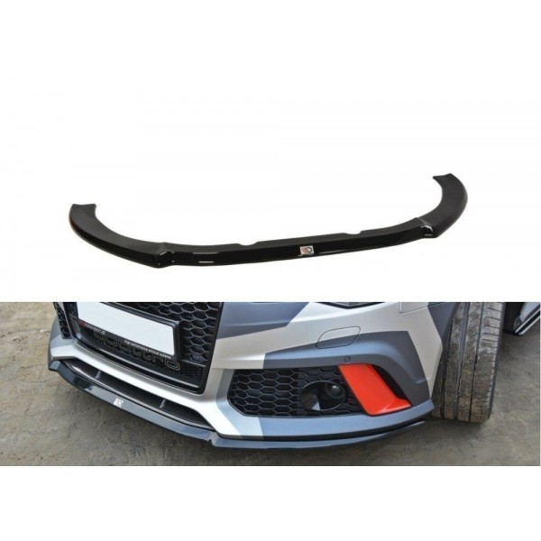 Maxton Design splitter V.2 pod originální přední nárazník Audi RS6 (C7) 2013-