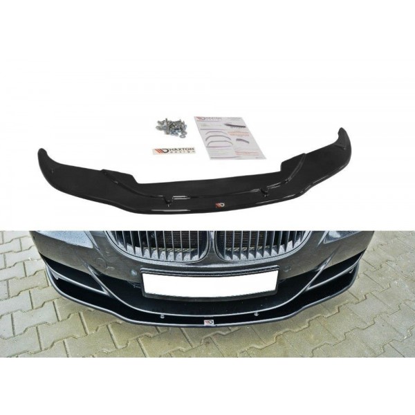 Maxton Design splitter V.2 pod originální přední nárazník BMW M6 (E63) 2005-2010