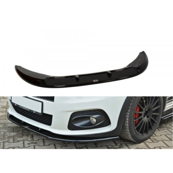 Maxton Design splitter V.2 pod originální přední nárazník Fiat Grande Punto Abarth (2007-2010)