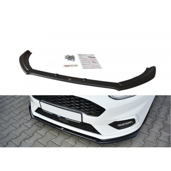 Maxton Design splitter V.2 pod originální přední nárazník Ford Fiesta MK8 ST/ST-line (2018-)