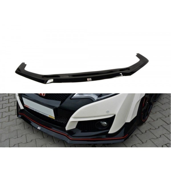 Maxton Design splitter V.2 pod originální přední nárazník Honda Civic IX Type R (2015-)