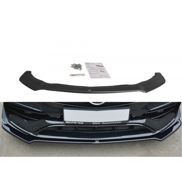 Maxton Design splitter V.2 pod originální přední nárazník Mercedes-Benz CLA A45 AMG (C117) facelift (2017-)