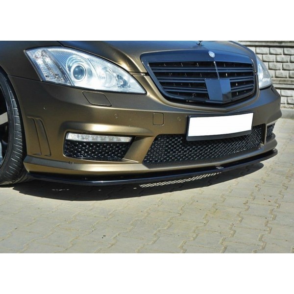 Maxton Design splitter pod originální přední nárazník Mercedes-Benz třídy S AMG (W221) 2009-2013