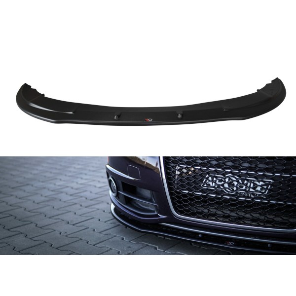 Maxton Design splitter pod originální přední nárazník pro Audi A6 (C6) S-line FL (2008-2011)