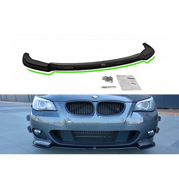 Maxton Design splitter pod originální přední nárazník pro BMW řady 5 (E60/E61) M-pack (2003-2010)