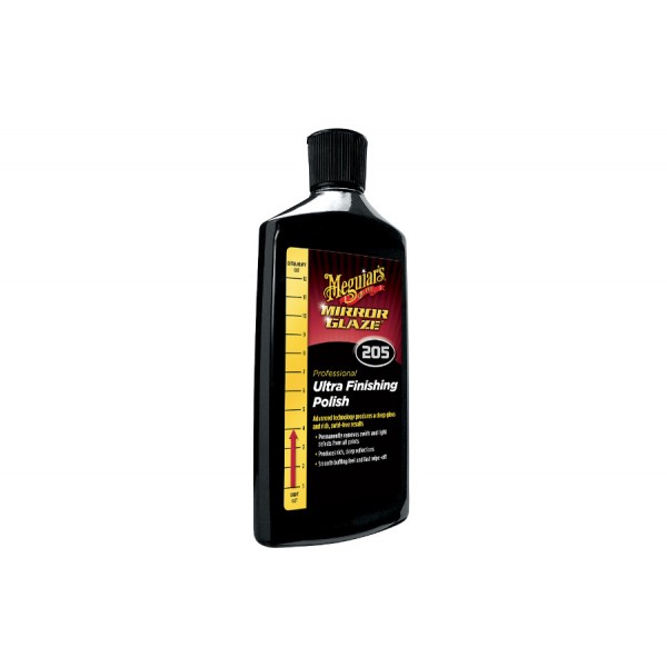 Meguiar's Ultra Finishing Polish - nejoblíbenější profesionální finišovací leštěnka pro maximální lesk, s nízkým obsahem super-mikroabraziv, 237 ml