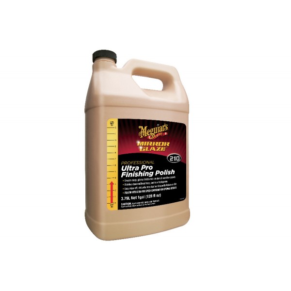 Meguiar's Ultra Pro Finishing Polish - špičková profesionální finišovací leštěnka pro maximální lesk, s nízkým obsahem super-mikroabraziv, 3,79 l