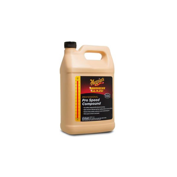 Meguiar's Pro Speed Compound, 3,78 l - extrémně účinná profesionální korekční a lešticí pasta s technologií super-mikroabraziv
