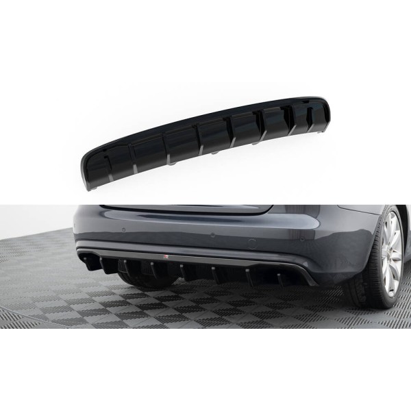 Audi A4 B8 FL Sedan/Avant, vložka zadního nárazníku, Maxton Design