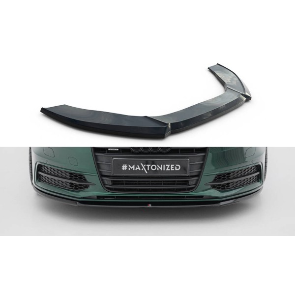 Audi A6 C7 S-Line / S6 C7, spoiler pod přední nárazník, Maxton Design