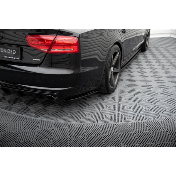 Maxton Design boční splittery zadního nárazníku pro Audi A8 (D4) 2009-2013