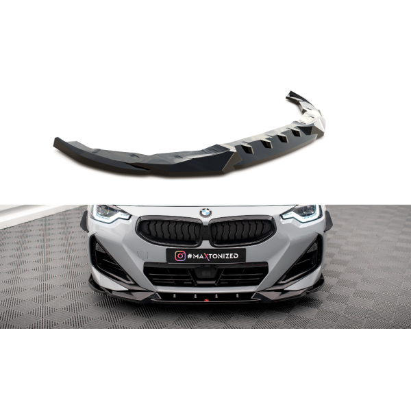 BMW řada 2 G42 M240i, spoiler pod přední nárazník ver.2, Maxton Design