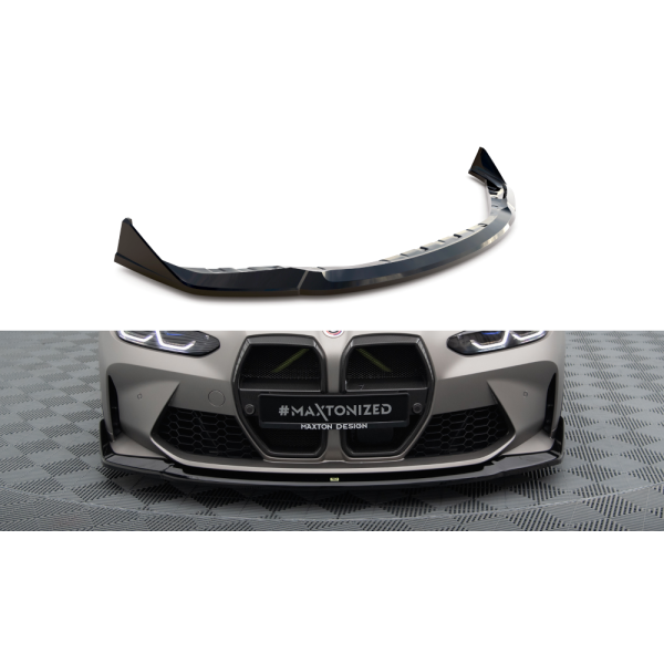 BMW řada M4 G82, spoiler pod přední nárazník v.4 csl look, Maxton Design