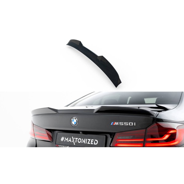 BMW řady 5 G30 M550i Sedan, prodloužení spoileru 3D, Maxton Design