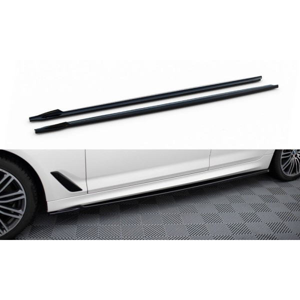 BMW řada 5 G30/G31 M-Packet, difuzory pod boční prahy ver.2, Maxton Design