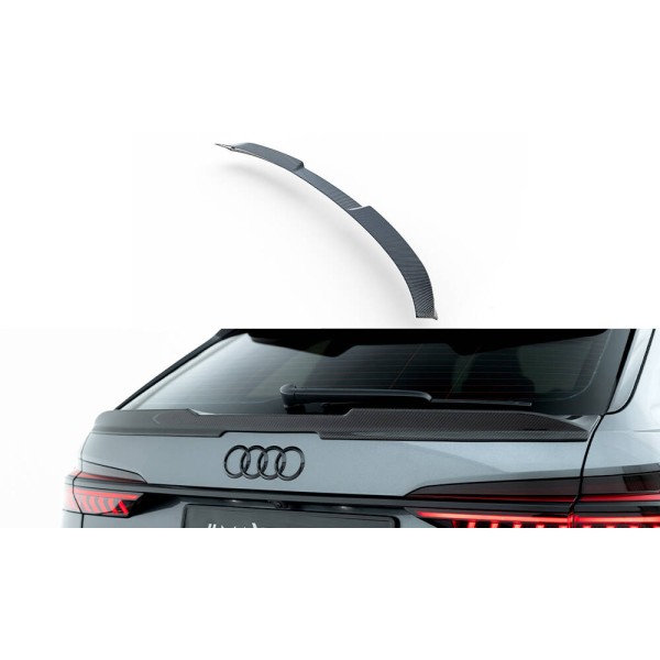 Audi RS6 C8, karbonové horní prodloužení víka kufru, Maxton Design