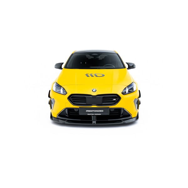 BMW řady 1 F70 M-Pack/M135i, karbonový spoiler pod přední nárazník, Maxton Design